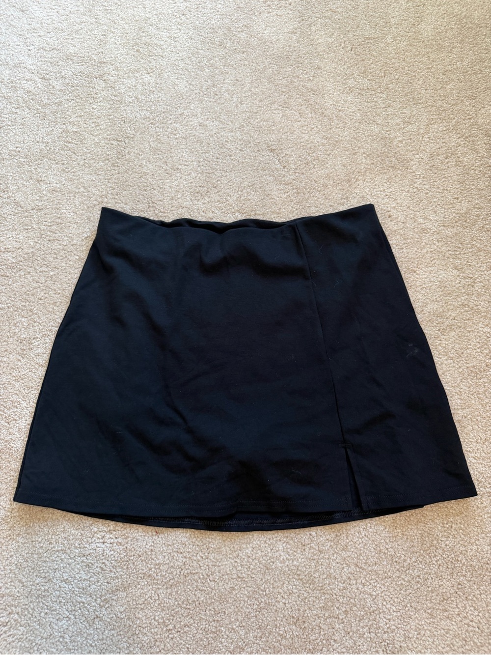 Classic Black Women's Mini Skort